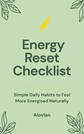 Energy Reset Checklist